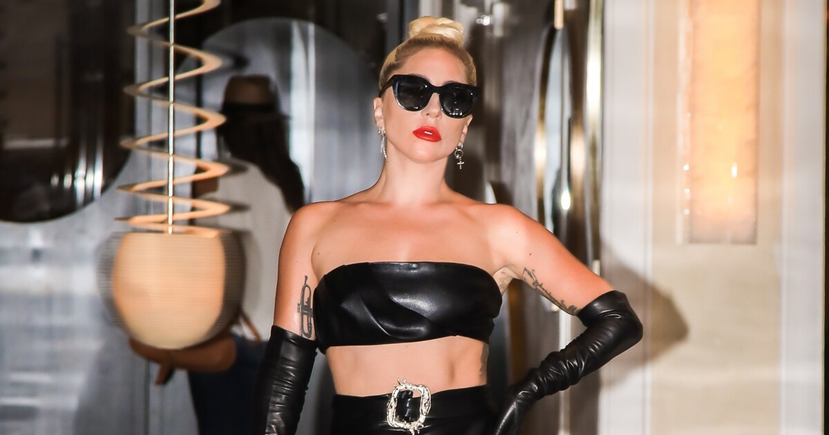 Леди Гага В Прозрачном Наряде Прогулялась По Нью-Йорку