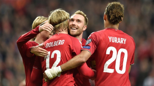 Дания разгромила Грузию в отборе на Евро-2020