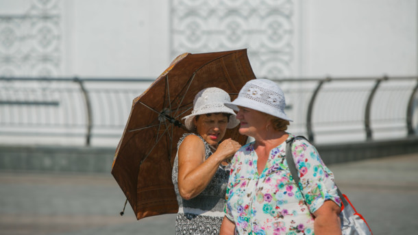 Жара в Киеве: погода бьет столетние рекорды