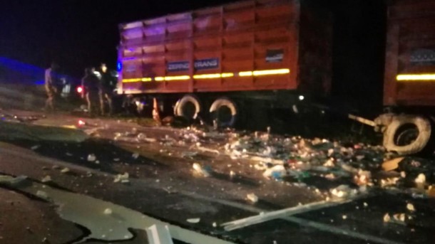 Смертельное ДТП в Днепропетровской области: столкнулись два грузовика