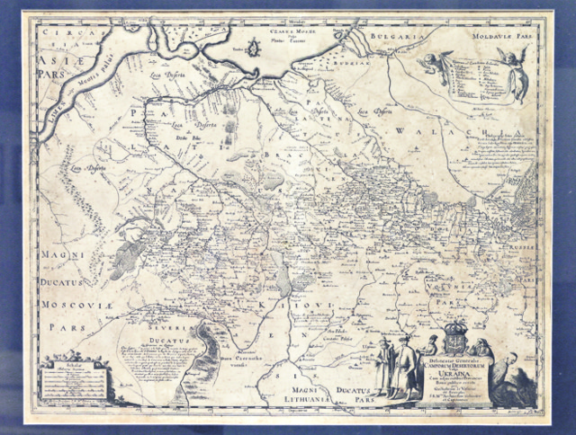 В Киеве можно увидеть уникальные карты XV-XVIII веков