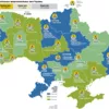 Карта украинского футбола