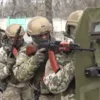 В Запорожье спецназовцы учились действовать в экстренных ситуациях