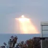 Житель Италии увидел в небе облик Иисуса Христа Фото:  Facebook.com/alfredo.lobrutto