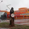 В РФ появился дорожный знак в виде смерти с косой Фото: Открытый Архангельск