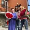 Нина Матвиенко с дочкой Тоней и внучкой Ульяной