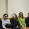 Суд у справі "Нового величия", Сергій Гаврилов (крайній зліва). Фото: "Новая газета"