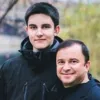 Виктор Павлик с сыном Павлом