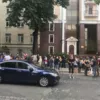 Акція под посольством Білорусі / Фото: @MaryanKushnir