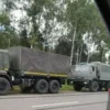 Російська військова техніка рухається в бік Білорусі