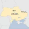 карта Украины без Крыма