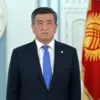 Президент Кыргызской Республики Сооронбай Жээнбеков. Фото: president.kg