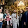 Телеведучий Максим Сікора хрестив свою доньку