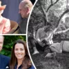 Королева Елизавета II и принц Филипп, принц Уильям и Кейт Миддлтон, принц Гарри и Меган Маркл