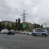 ДТП произошло на трамвайной остановке. Фото: t.me/kyivpatrol