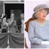 Єлизавета II під час першого Trooping the Colour/Єлизавета II зараз