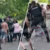 Роми влаштували ДТП, а потім бійку з поліцією / колаж "Сьогодні"
