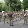 На параде ко Дню Независимости женщины-военные будут маршировать на каблуках / Фото: пресс-служба Минобороны