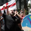 У протистоянні грузинських ЛГБТ і радикалів перемогли останні. Фото: колаж "Сьогодні"