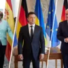 Президент Украины провел важные встречи в Берлине. Фото: коллаж "Сегодня"