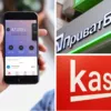 Чем Kaspi.kz отличается от ПриватБанка и Monobank. Коллаж: "Сегодня"