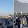 Люди намагаються покинути Афганістан. Фото: колаж "Сьогодні"