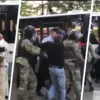 Крымские татары протестовали против задержания накануне их родных и знакомых / Коллаж "Сегодня"