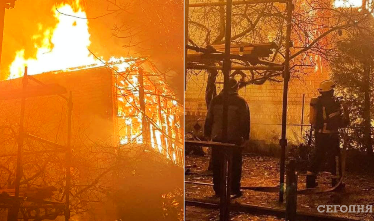 Масштабный пожар под Одессой: сгорели восемь домов, тушили всем селом (ФОТО)