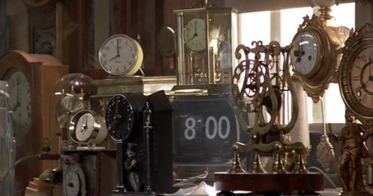 Часы за станком 5. Назад в будущее часы. Часы в стиле назад в будущее. Часы машина времени.