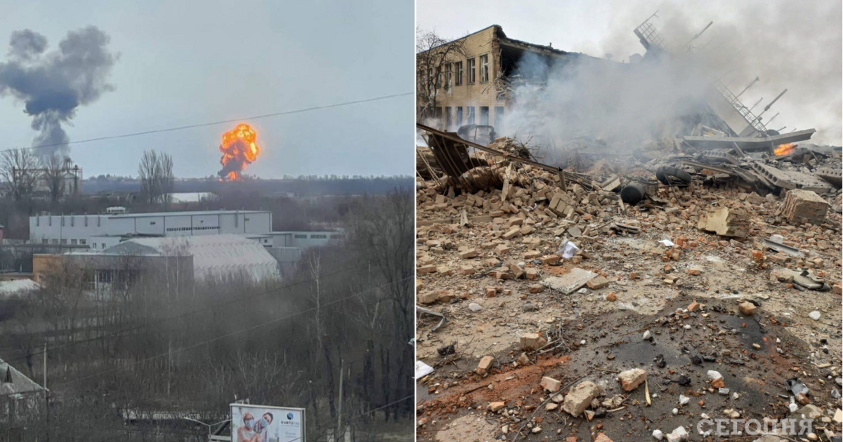 Разбомбили кущевский аэродром. Обстрел аэродрома.