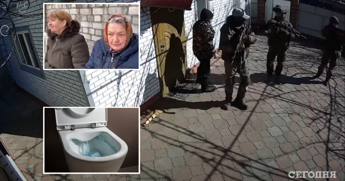 Туалет бомжа. Российские военные воруют унитазы. Украина крадут унитазы. Мародеры украли унитаз.