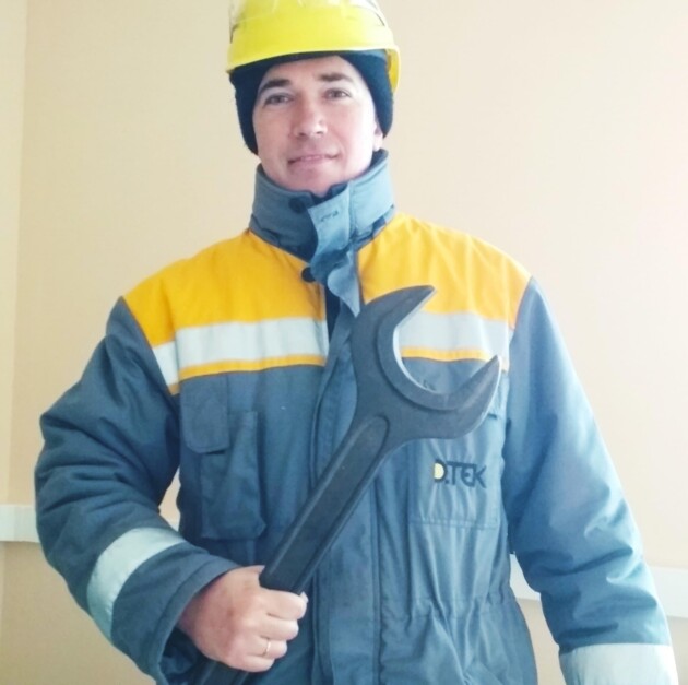Виталий Лоза, слесарь контрольно-измерительных приборов и автоматики ДТЭК Нефтегаз