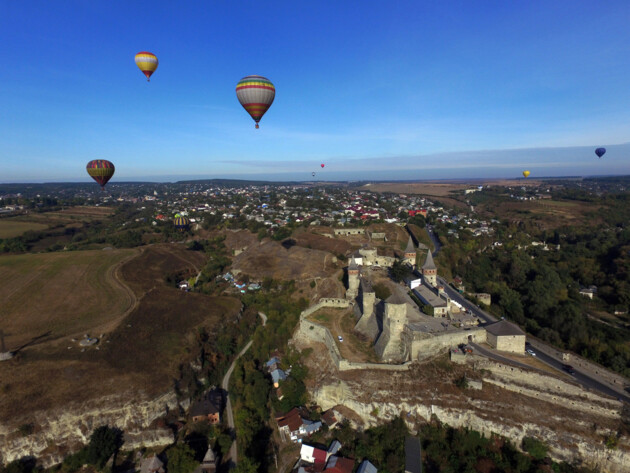 Фестиваль воздушных шаров в Каменец-Подольском