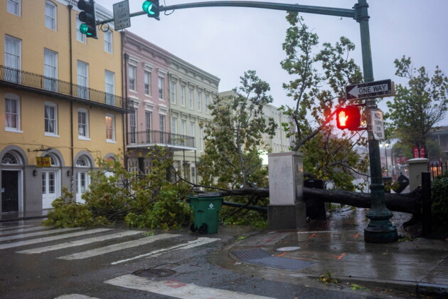 Ураган &quot;Дзета&quot; в США. Фото: REUTERS/CLH/KF/BRV 