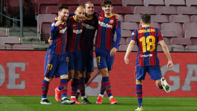 	"Барселона" хлопнула "Севилью" 3:0! Видео суперкамбека команды Месси в Кубке Испании