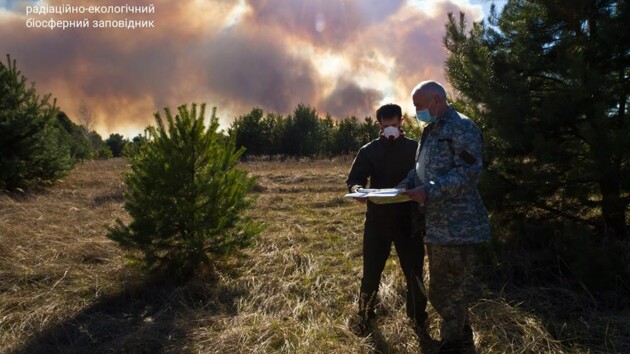 Спасатели заявили о новых проблемах с ликвидацией пожаров под Чернобылем