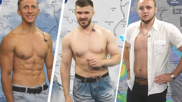 Серед ведучих погоди в Україні можна знайти навіть чоловіків-красенів. Фото: колаж "Сьогодні"