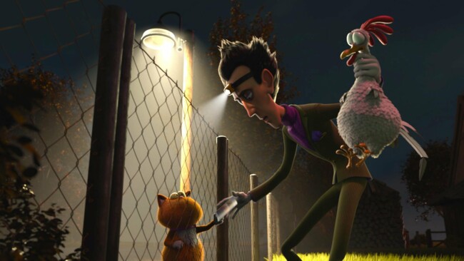 Кадр из мультфильма "Пушистый шпион"
