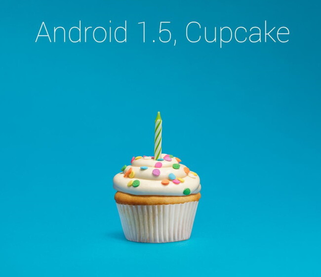 Android 1.5 Cupcake