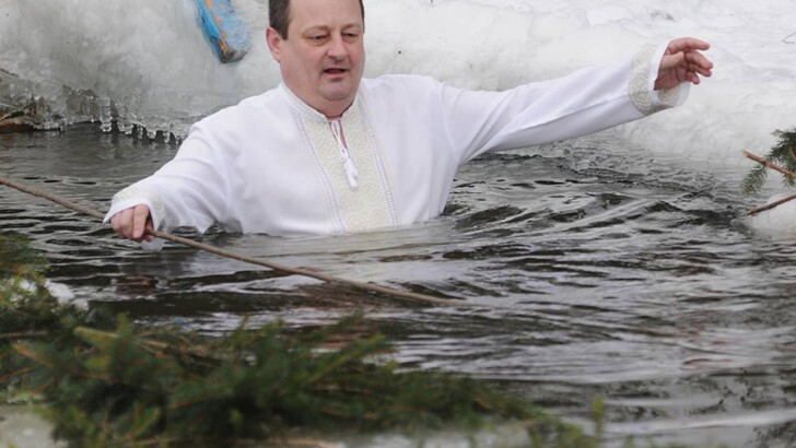 Крещение отметили в Луцке | Фото: Facebook