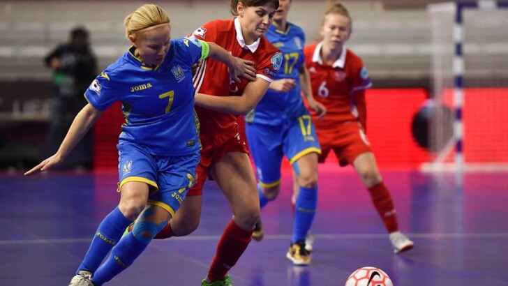 Украина – Россия в матче за бронзу женского чемпионата Европы по мини-футболу