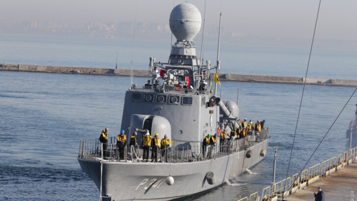 В Одессу прибыли военные корабли Турции | Фото: Думская