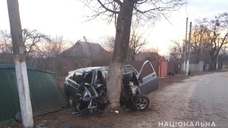 Смертельное ДТП произошло в Макаровском районе Киевской области | Фото: Нацполиция