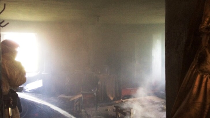 В Запорожской области на пожаре погиб человек | Фото: ГСЧС