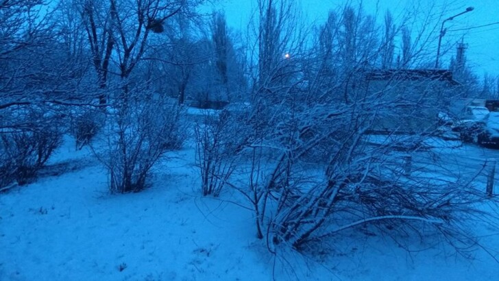 Снежный "привет" для Украины | Фото: Facebook