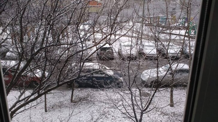 Снежный "привет" для Украины | Фото: Facebook