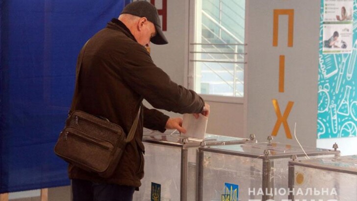 Выборы президента в Донецкой области. Фото: полиция Донецкой области