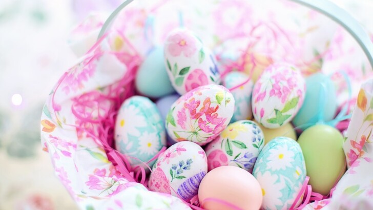 Идеи украшения пасхальных яиц | Фото: Pixabay