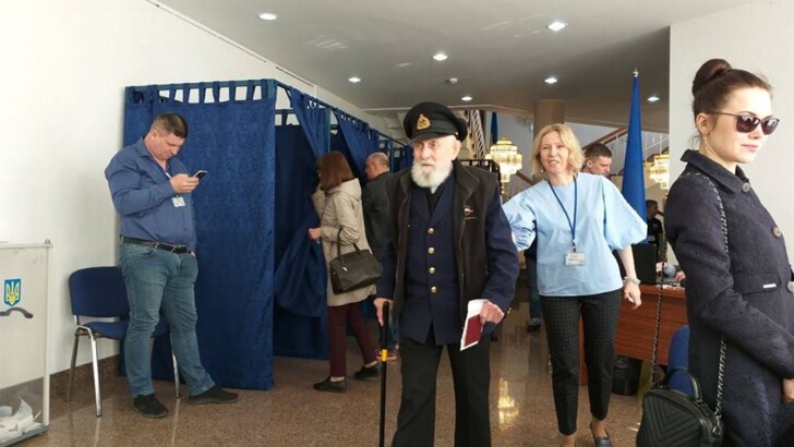 Выборы президента Украины в Беларуси. Фото: facebook.com/UkrEmbMinsk