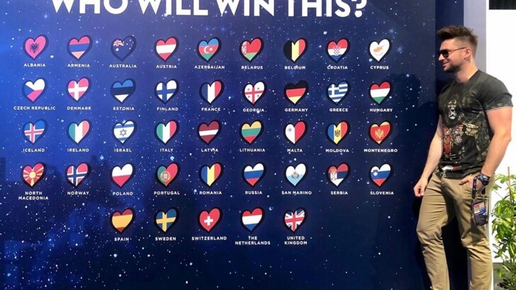 Сергей Лазарев показал, как готовится к Евровидению 2019 | Фото: instagram.com/lazarevsergey